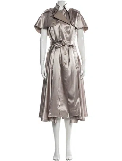 Pre-owned Rosie Assoulin Trench Coat In Neutrals