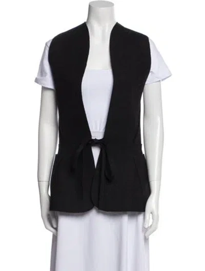 Pre-owned Rosie Assoulin Virgin Wool Vest In Gray