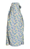 Rosie Assoulin Waterfall Printed Gown In Multi