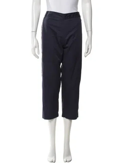 Pre-owned Rosie Assoulin Wide Leg Pants In Blue