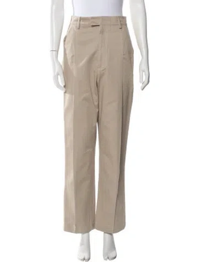 Pre-owned Rosie Assoulin Wide Leg Pants In Neutral
