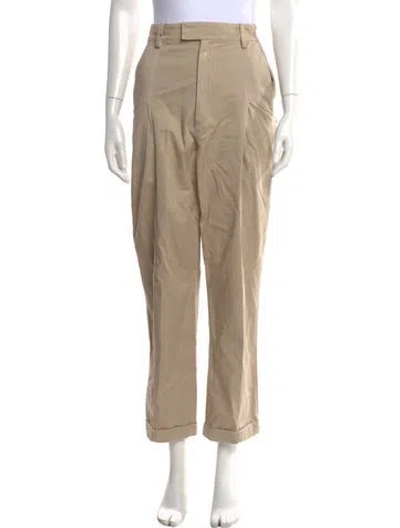 Pre-owned Rosie Assoulin Wide Leg Pants In Neutrals
