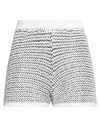 Rosie Assoulin Woman Shorts & Bermuda Shorts White Size S Cotton In White
