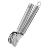 Rosle Stainless Steel Mincing Garlic / Ginger Press With Scraper, 9-inch In Metallic