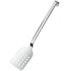 Rosle Stainless Steel Perforated Turner With Hook Handle, 13-inch