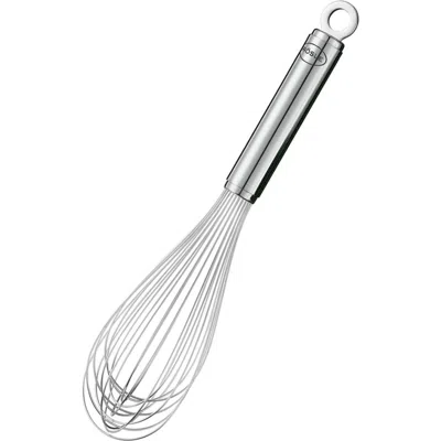 ROSLE ROSLE STAINLESS STEEL ROUND HANDLE BALLOON WHISK AND BEATER, 12.6-INCH
