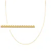 Ross-simons 0.8mm 14kt Yellow Gold Adjustable Box Chain Necklace In Yellow