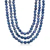 Ross-simons 10-11mm Black Cultured Baroque Pearl Long Endless Necklace With Sterling Silver Shortener