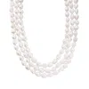 Ross-simons 10-11mm Cultured Baroque Pearl Long Endless Necklace With Sterling Silver Shortener In Multi