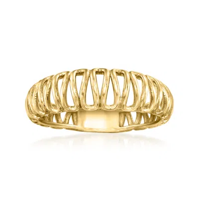 Ross-simons 10kt Yellow Gold Openwork Ring