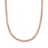Ross-simons 14kt Rose Gold Small Byzantine Necklace In Gold