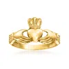 Ross-simons 14kt Yellow Gold Claddagh Ring