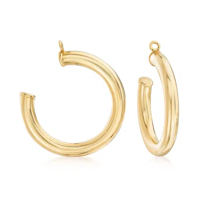 Ross-simons 14kt Yellow Gold Hoop Earring Jackets