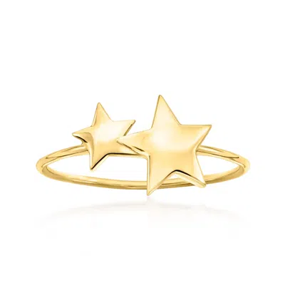 Ross-simons 14kt Yellow Gold Star Ring