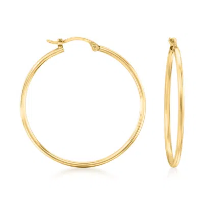 Ross-simons 1.5mm 14kt Yellow Gold Large Hoop Earrings