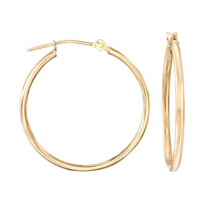 Ross-simons 15mm 14kt Yellow Gold Small Hoop Earrings
