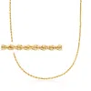 Ross-simons 3.2mm 14kt Yellow Gold Rope-chain Necklace In Yellow