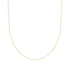 Ross-simons .7mm 14kt Yellow Gold Rope Chain Necklace In Multi
