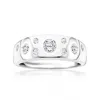 Ross-simons Cz Ring In Sterling Silver In Silver