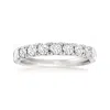 Ross-simons Diamond 7-stone Ring In Platinum In White