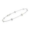 Ross-simons Diamond Bracelet In 14kt White Gold In Multi