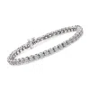 Ross-simons Diamond Bracelet In Sterling Silver In Multi