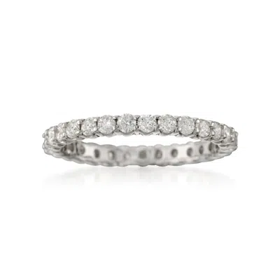 Ross-simons Diamond Eternity Band In 14kt White Gold