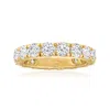 Ross-simons Diamond Eternity Band In 14kt Yellow Gold In White