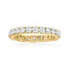 Ross-simons Diamond Eternity Band In 14kt Yellow Gold In White