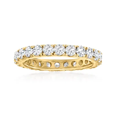 ROSS-SIMONS DIAMOND ETERNITY BAND IN 14KT YELLOW GOLD