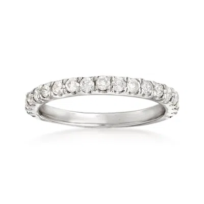 Ross-simons Diamond Ring In Sterling Silver In White