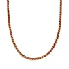 Ross-simons Garnet Tennis Necklace In 18kt Yellow Gold Over Sterling Silver In Multi