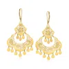 Ross-simons Italian 14kt Yellow Gold Filigree Chandelier Earrings In Yellow