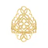 Ross-simons Italian 14kt Yellow Gold Filigree Ring In Yellow