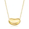 Ross-simons Italian 14kt Yellow Gold Organic-shaped Bead Necklace