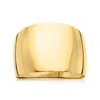 Ross-simons Italian 14kt Yellow Gold Wide Dome Ring In Gold