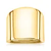 Ross-simons Italian 14kt Yellow Gold Wide Polished Ring In Yellow