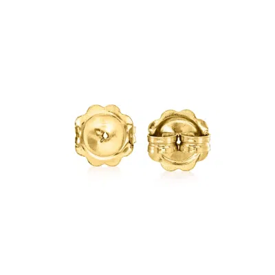 Ross-simons Italian 14kt Yellow Gold X-large 9mm Earring Backings