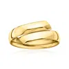 Ross-simons Italian 18kt Yellow Gold Bypass Ring In Yellow