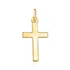 Ross-simons Italian 18kt Yellow Gold Cross Pendant