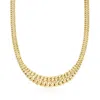 Ross-simons Italian 18kt Yellow Gold Graduated Americana-link Necklace