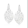Ross-simons Italian Sterling Silver Leaf Drop Earrings