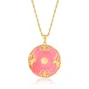 Ross-simons Jade "good Fortune" Butterfly Pendant Necklace In 18kt Gold Over Sterling In Multi
