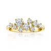 Ross-simons Lab-grown Diamond Cluster Ring In 14kt Yellow Gold In Gold