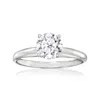 Ross-simons Lab-grown Diamond Solitaire Ring In 14kt White Gold