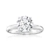Ross-simons Lab-grown Diamond Solitaire Ring In 14kt White Gold