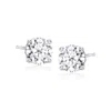 Ross-simons Lab-grown Diamond Stud Earrings In 14kt White Gold In White