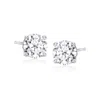 Ross-simons Lab-grown Diamond Stud Earrings In Sterling Silver In Silver