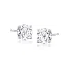 Ross-simons Lab-grown Diamond Stud Earrings In Sterling Silver In Silver