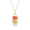 Ross-simons Moonstone And Multicolored Enamel Rose Mosaic Pendant Necklace In 18kt Gold Over Sterling In Multi